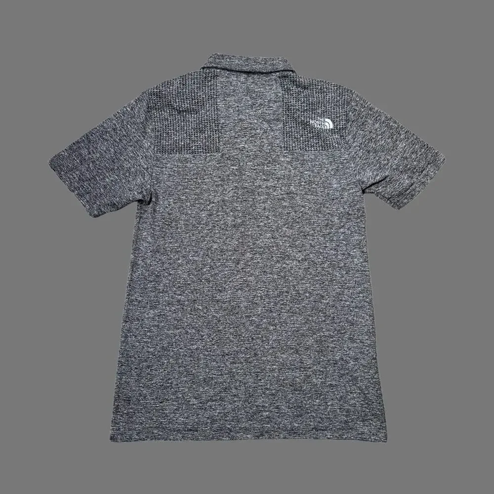 The North Face SS Engine Polo Gray Small